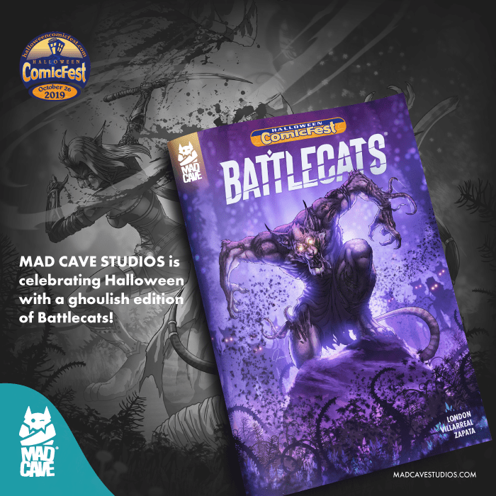 Battlecats Goes Ghoulish – Pickup Your Free Copy at Halloween ComicFest