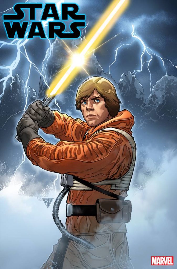 Luke Wields a New Lightsaber in Star Wars #6