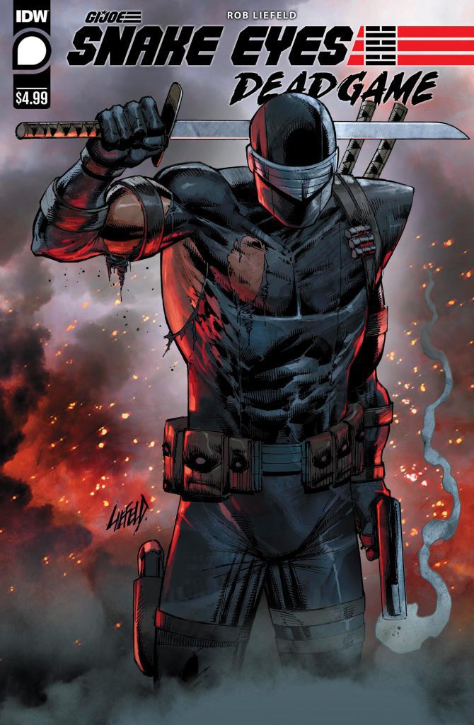 Rob Liefeld Gives Fans the First Look at Snake Eyes: Deadgame