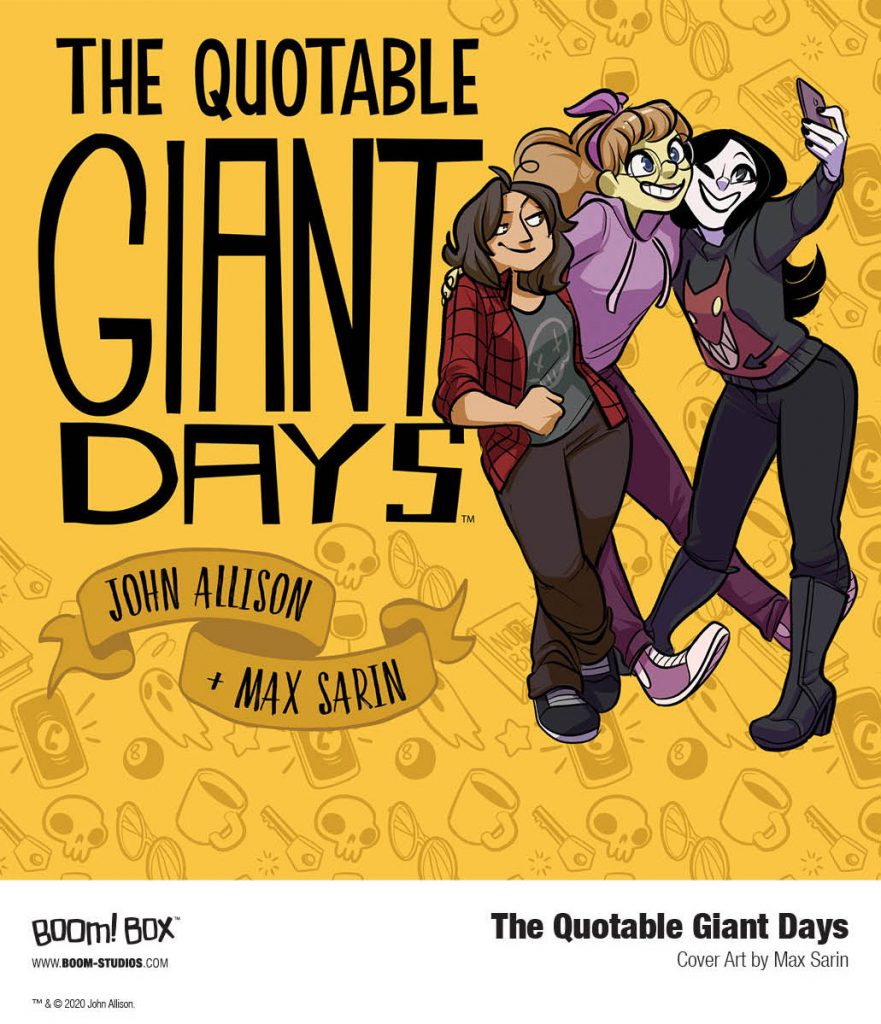Your First Look at THE QUOTABLE  GIANT DAYS From BOOM! Studios