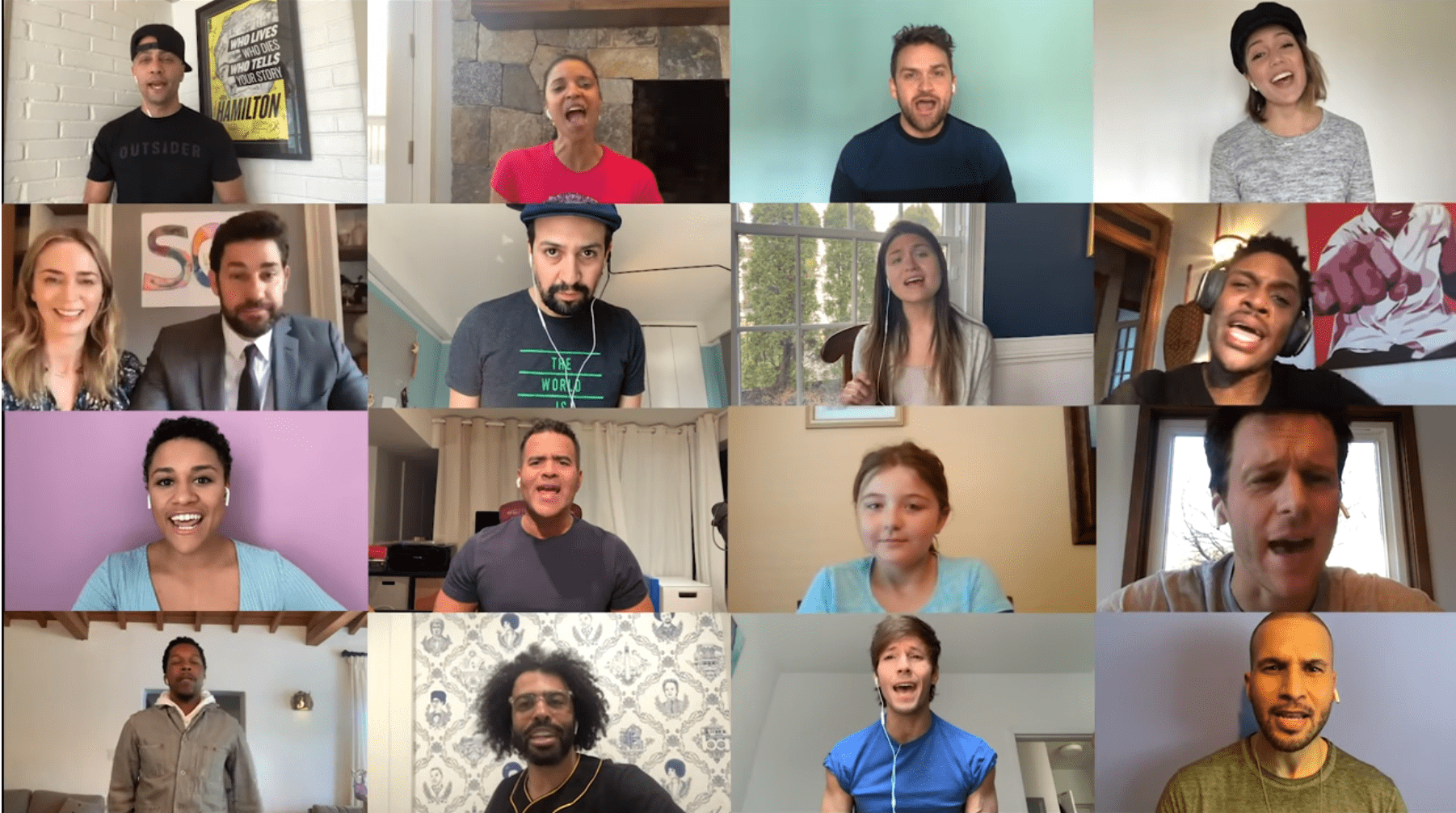 The Hamilton Cast Zooms in to Surprise Young Fan on Some Good News with