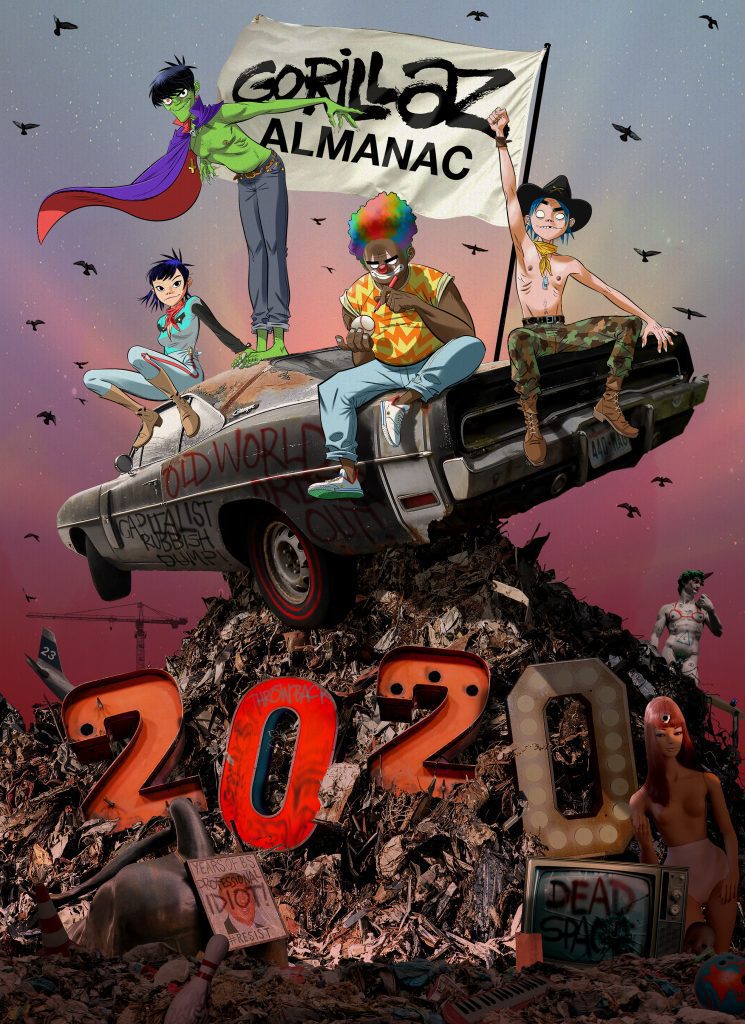Z2 Comics Announces Gorillaz Almanac
