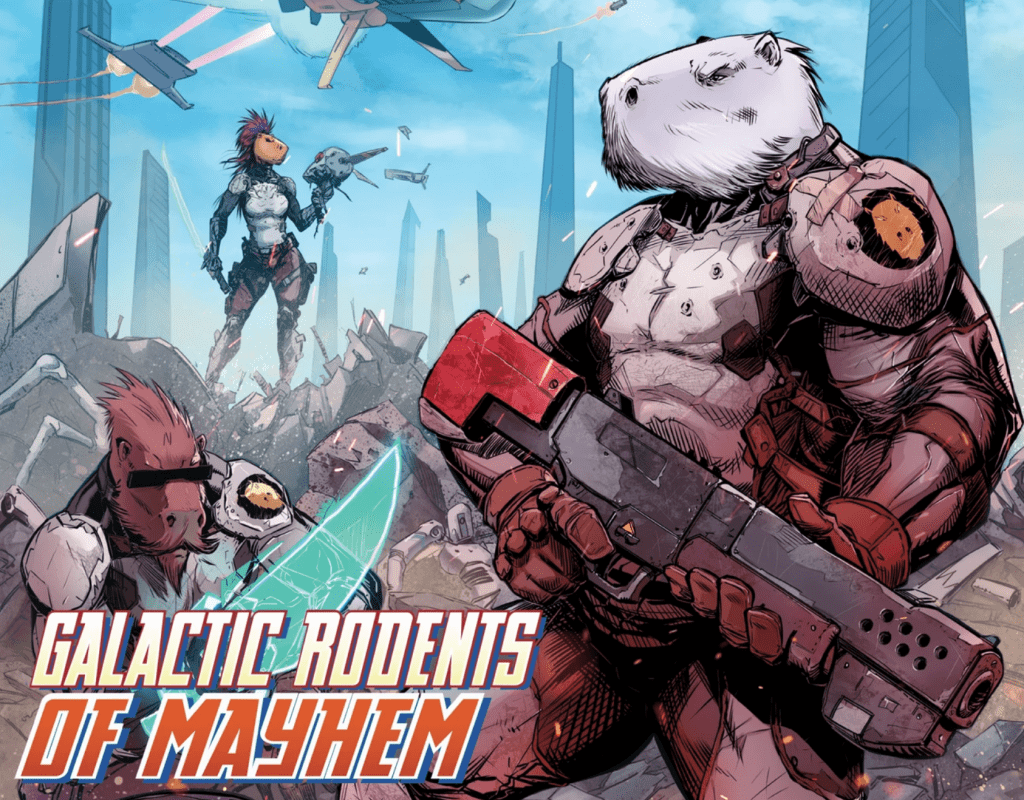 GALACTIC RODENTS OF MAYHEM (GROM) Is Landing In Comic Stores This Fall