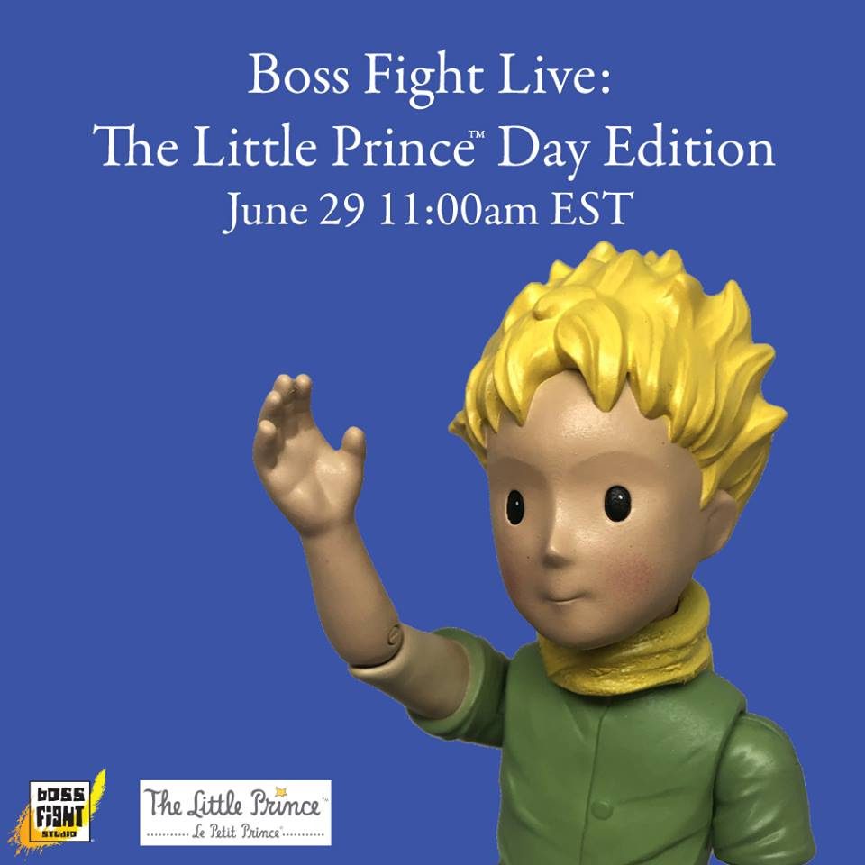 Sneak Peek at the next Boss Fight Studio toys: The Little Prince!