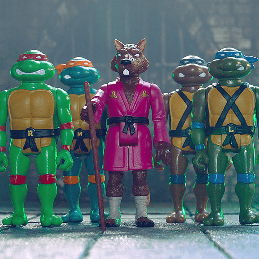 TMNT ReAction Wave 2 Figures Now Available