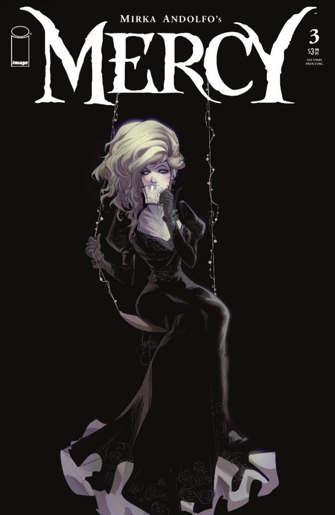 MERCY #3 LURES IN MORE READERS, COURTS SECOND PRINTING MERCY #3 LURES IN MORE READERS, COURTS SECOND PRINTING