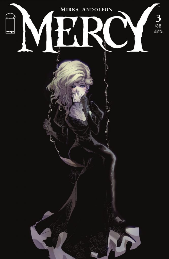 MERCY #3 LURES IN MORE READERS, COURTS SECOND PRINTING