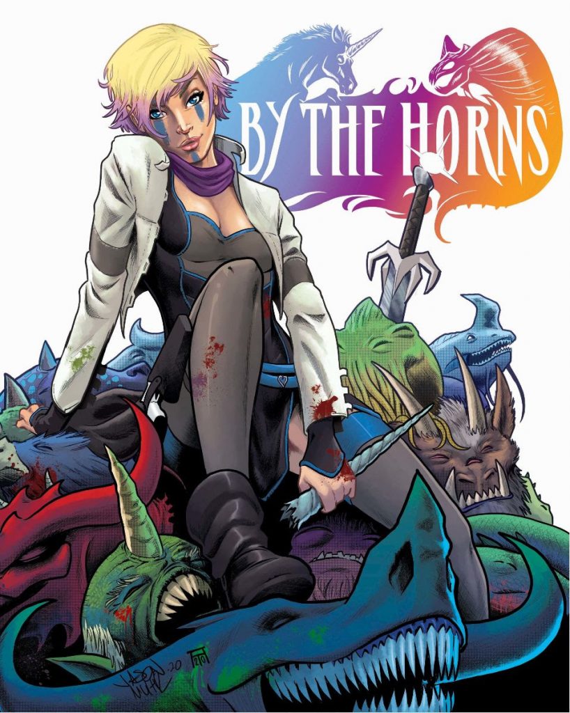 The Epic Fantasy BY THE HORNS Is Coming This Winter By Scout Comics