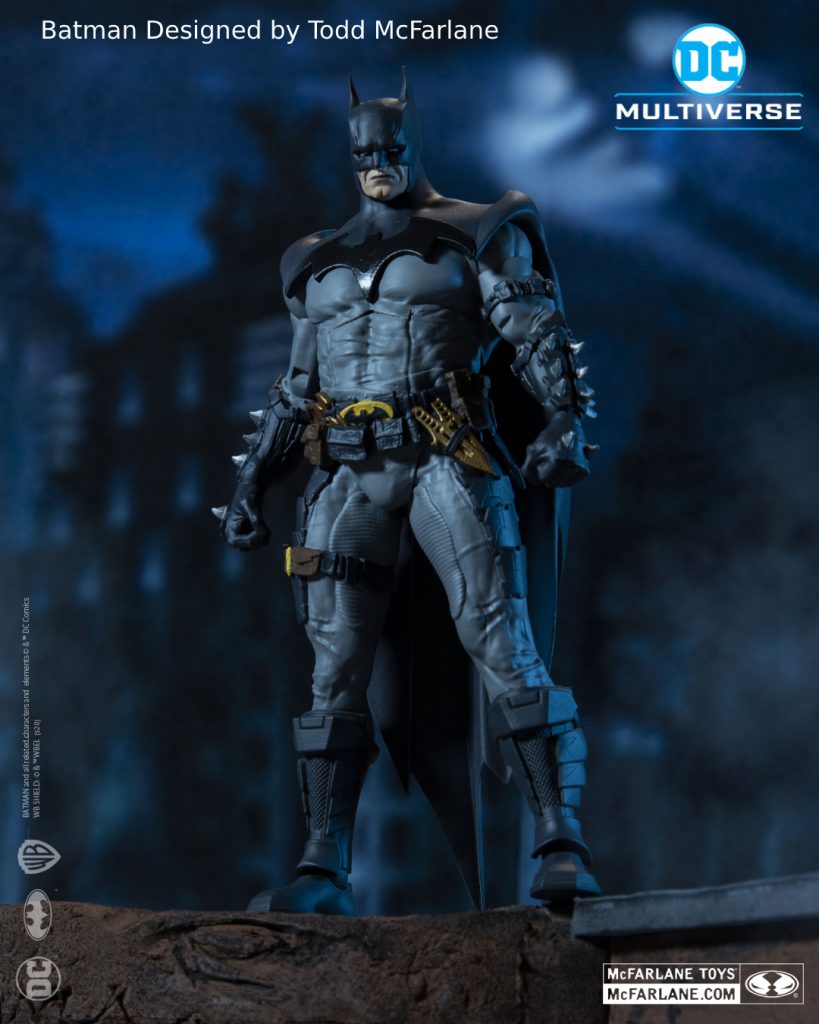 Legendary Artist Todd McFarlane Designs Brand New Batman Action Figure