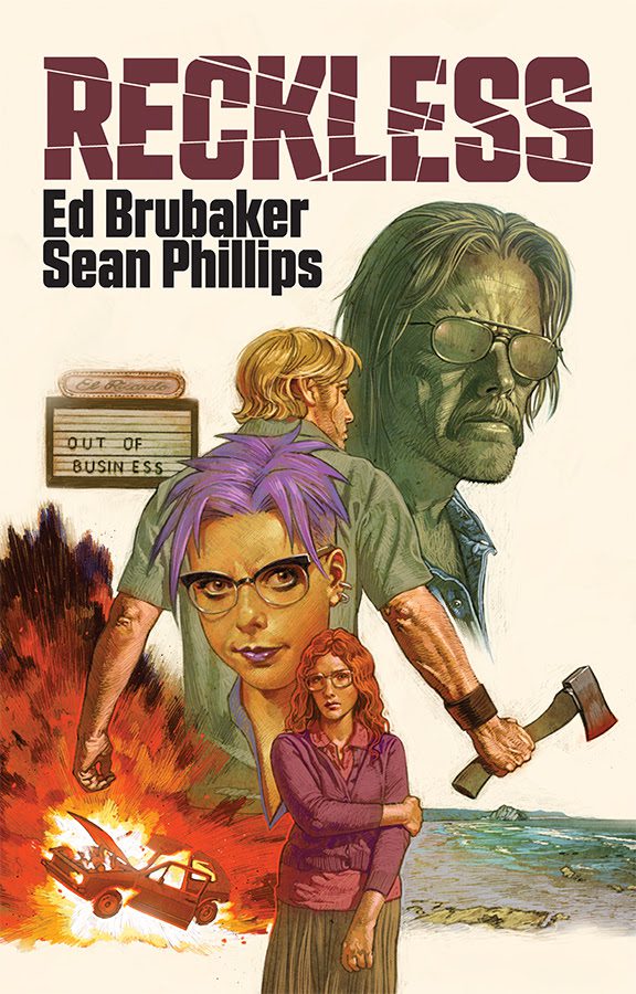 Ed Brubaker & Sean Phillips make history with original graphic novel series Reckless this December from Image Comics