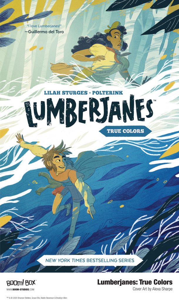 Your First Look at Ripley’s Shenanigans in New Original Graphic Novel LUMBERJANES: TRUE COLORS From BOOM! Studios