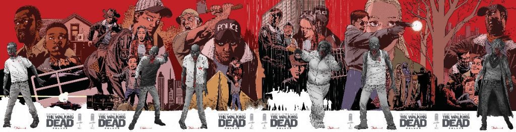 IMAGE/SKYBOUND’S THE WALKING DEAD DELUXE GETS SIX STUNNING CHARLIE ADLARD CONNECTING COVERS