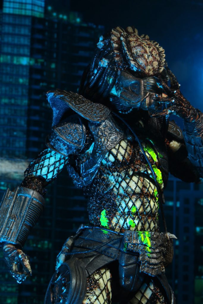 NECA Predator 2 – 7” Scale Action Figure – Ultimate Battle Damaged City Hunter
