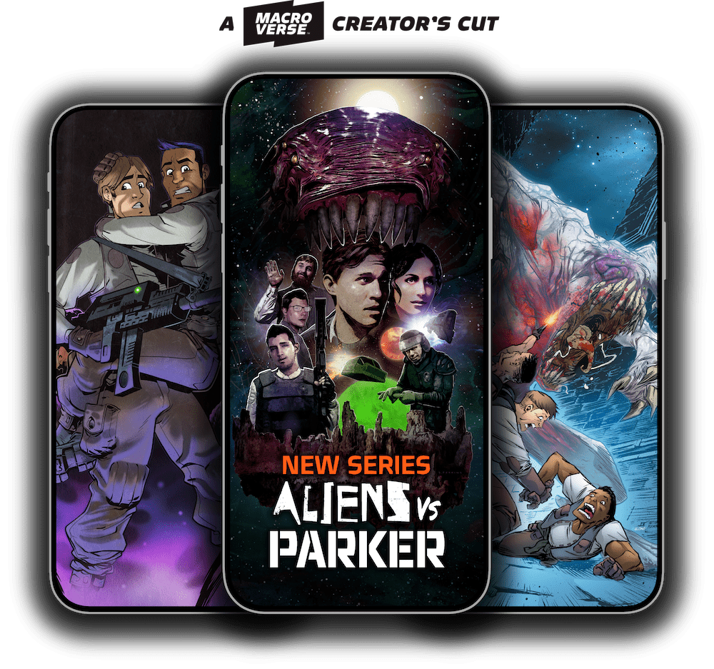 Paul Scheer & Nick Giovannetti Launch Exclusive ALIENS VS PARKER “Creator’s Cut” on Macroverse Paul Scheer & Nick Giovannetti Launch Exclusive ALIENS VS PARKER “Creator’s Cut” on Macroverse
