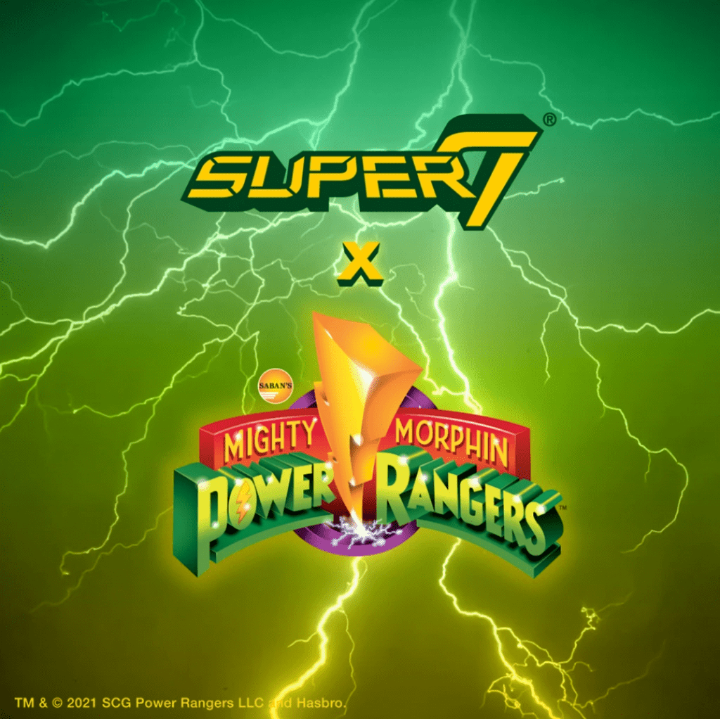 Super7 and Hasbro to Team Up for Mighty Morphin Power Rangers ReAction Figures, Ultimates and More