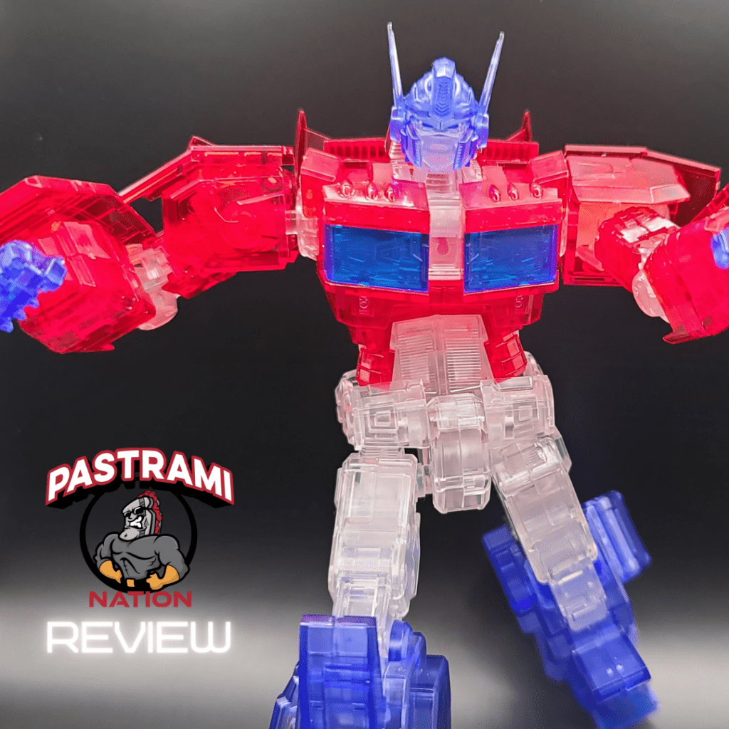 Flame Toys Transformers Optimus Prime (Clear SDCC IDW Version) Model Review