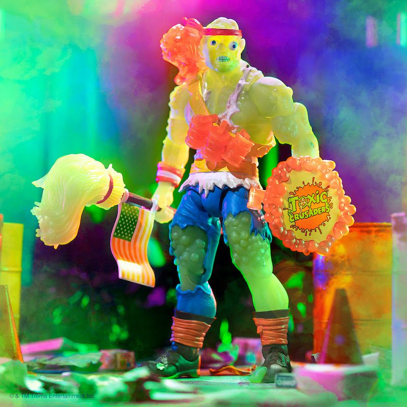Introducing Radioactive Red Rage Toxie from Super7