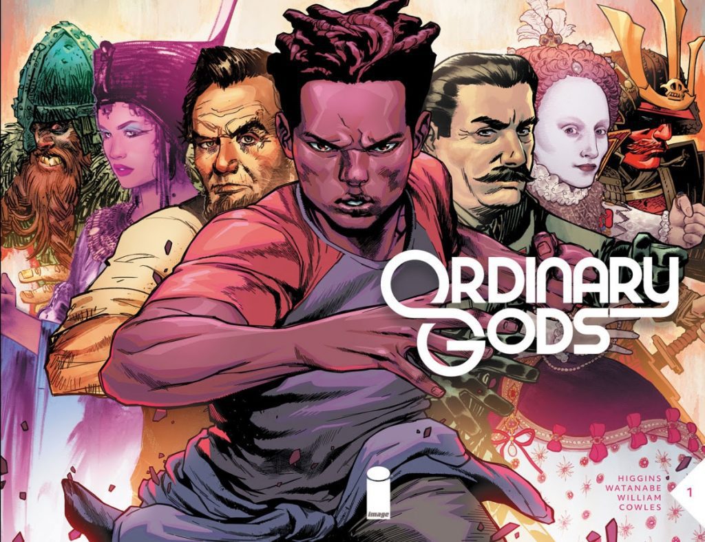 HIGGINS & WATANABE TO LAUNCH CENTURIES-SPANNING EPIC SCI-FI/FANTASY SERIES—ORDINARY GODS—THIS JULY