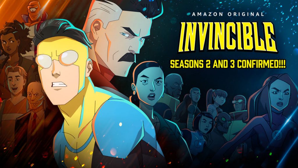 AMAZON STUDIOS RENEWS ROBERT KIRKMAN’S INVINCIBLE FOR TWO MORE SEASONS