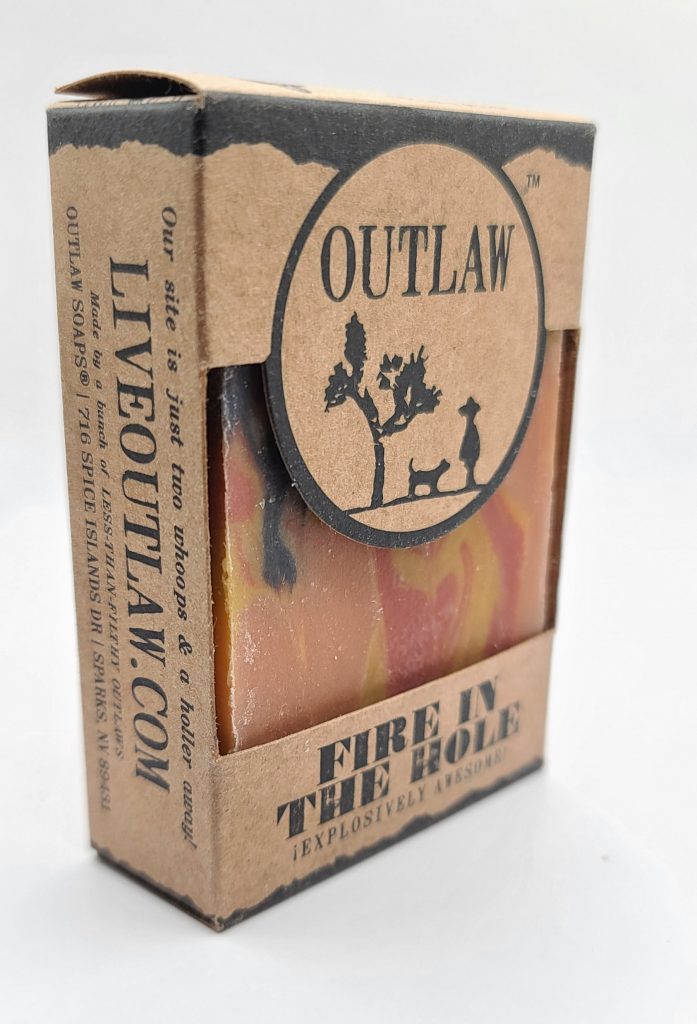 Lifestyle Review- Outlaw Soaps- Fire in the Hole
