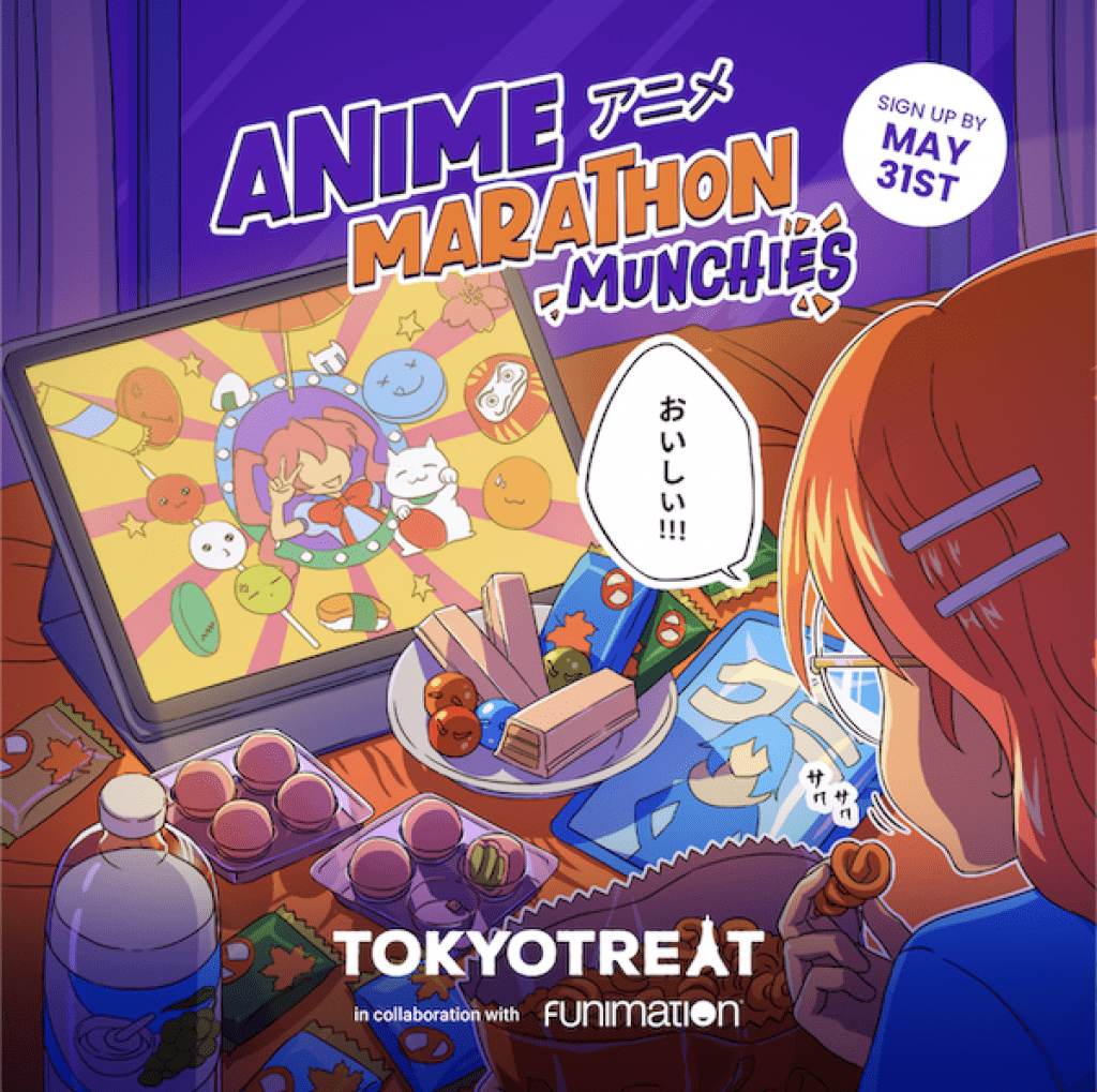 Funimation x TokyoTreat Pairs Delicious Snacks From Japan to the World of Anime