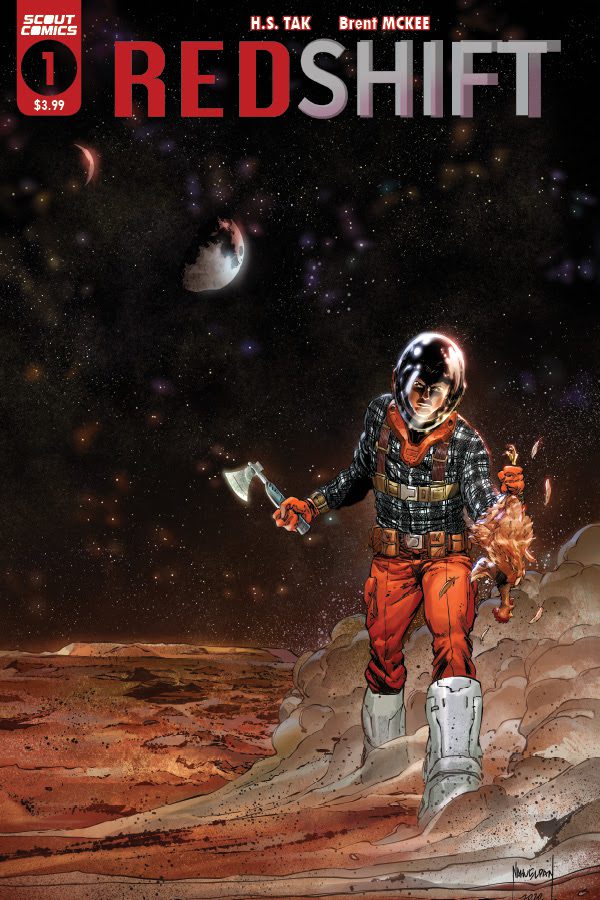 Scout Comics takes the tagline “Lost in Space” to all new levels with REDSHIFT. Scout Comics takes the tagline “Lost in Space” to all new levels with REDSHIFT.