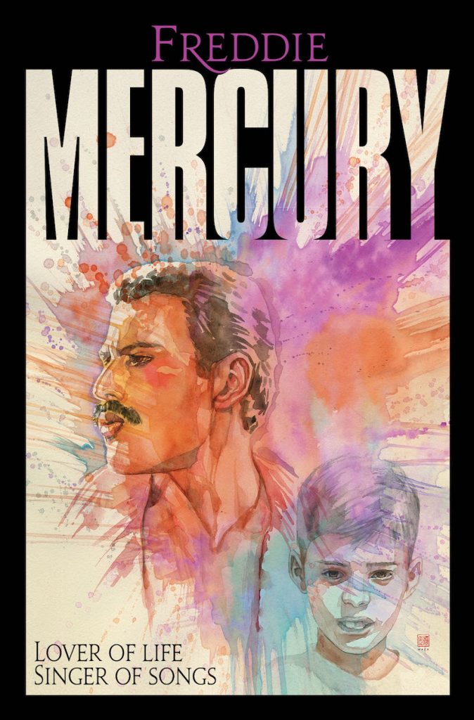 Z2 COMICS ANNOUNCES THE FIRST-EVER OFFICIAL FREDDIE MERCURY GRAPHIC NOVEL– LOVER OF LIFE, SINGER OF SONGS