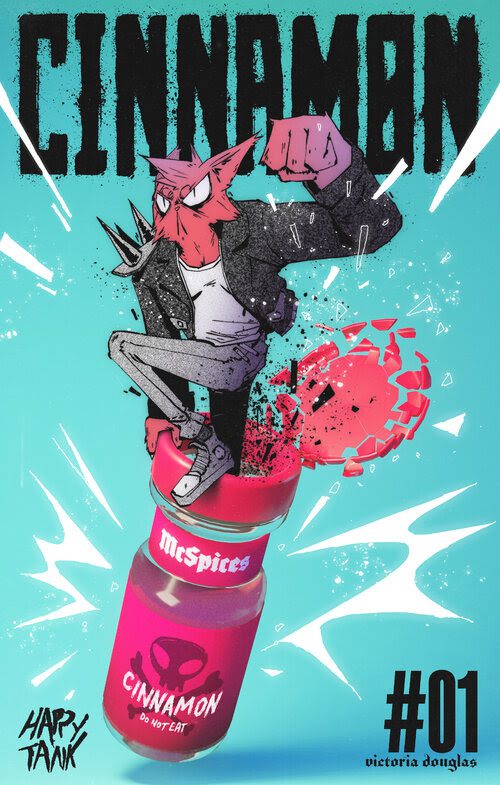 Cinnamon blasts onto Comics Scene with Tank Girl-like Furiosity Cinnamon blasts onto Comics Scene with Tank Girl-like Furiosity