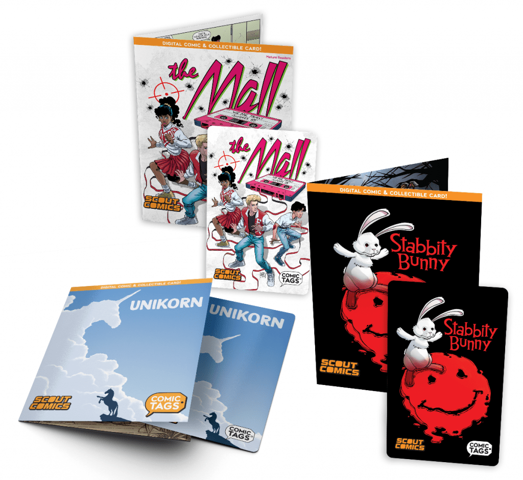 COMIC TAGS – A New Way To Collect Comic Books Has Launched In Partnership With SCOUT COMICS