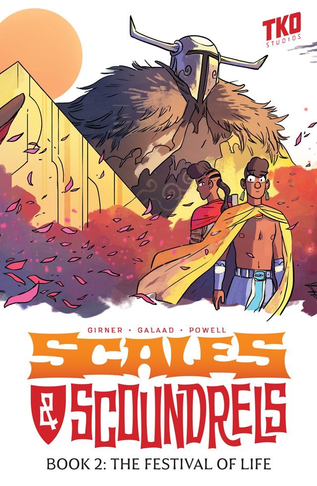 A Graphic Novel Review: Scales & Scoundrels Book 2: The Festival of Life