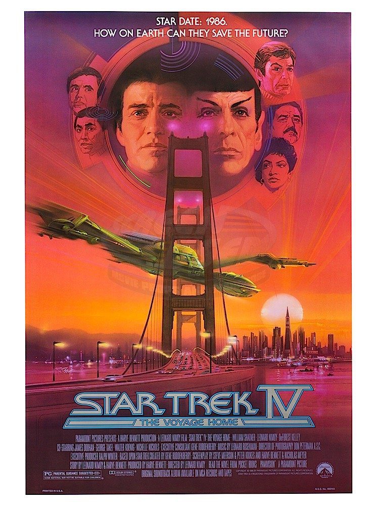 Star Trek IV: The Voyage Home Returns to Cinemas Nationwide on Aug. 19 & 22 for 35th Anniversary