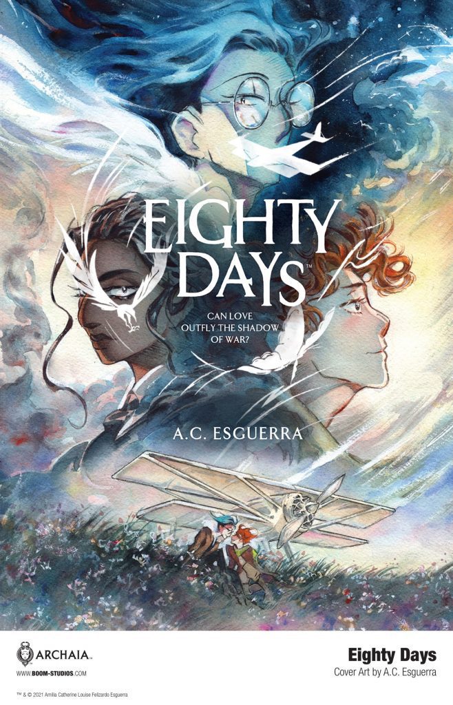 Fly Away in a New Look at A.C. Esguerra’s EIGHTY DAYS Graphic Novel