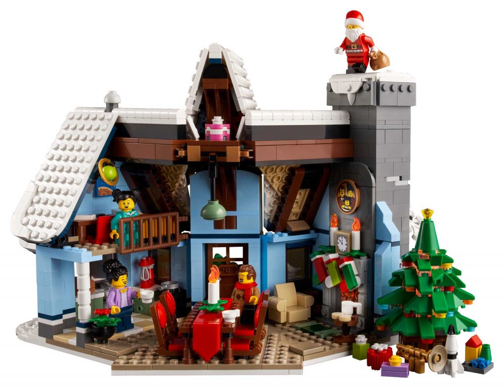 Spread holiday cheer with the LEGO Santa’s Visit set