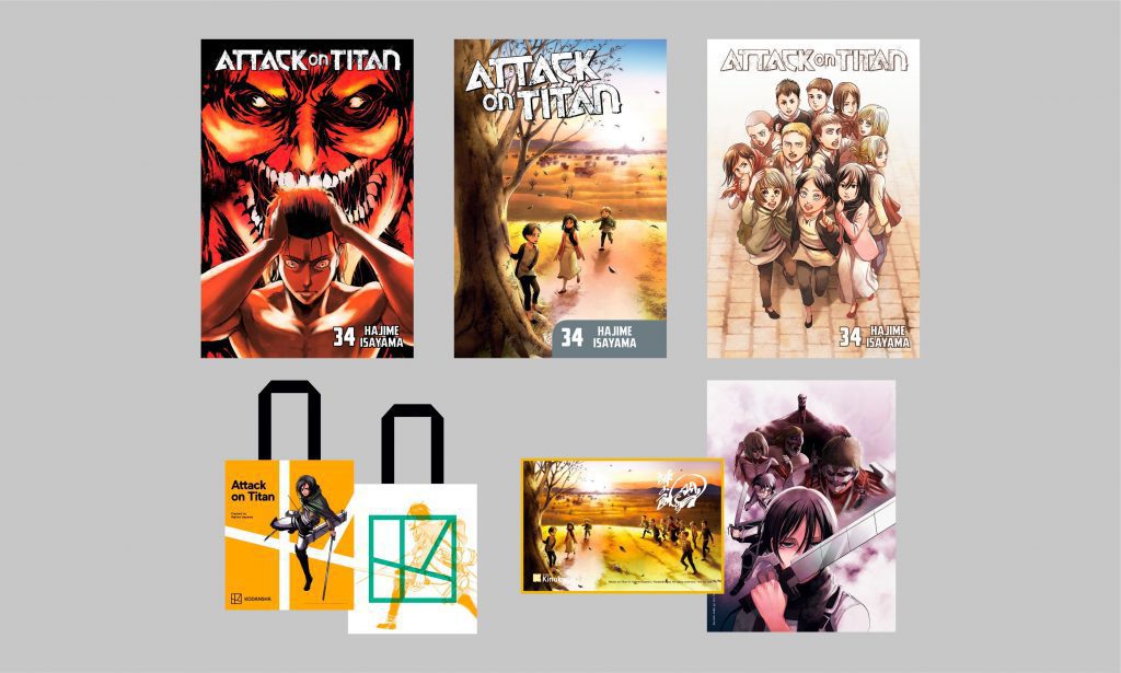 Attack on Titan Final Volume Variants & Exclusives
