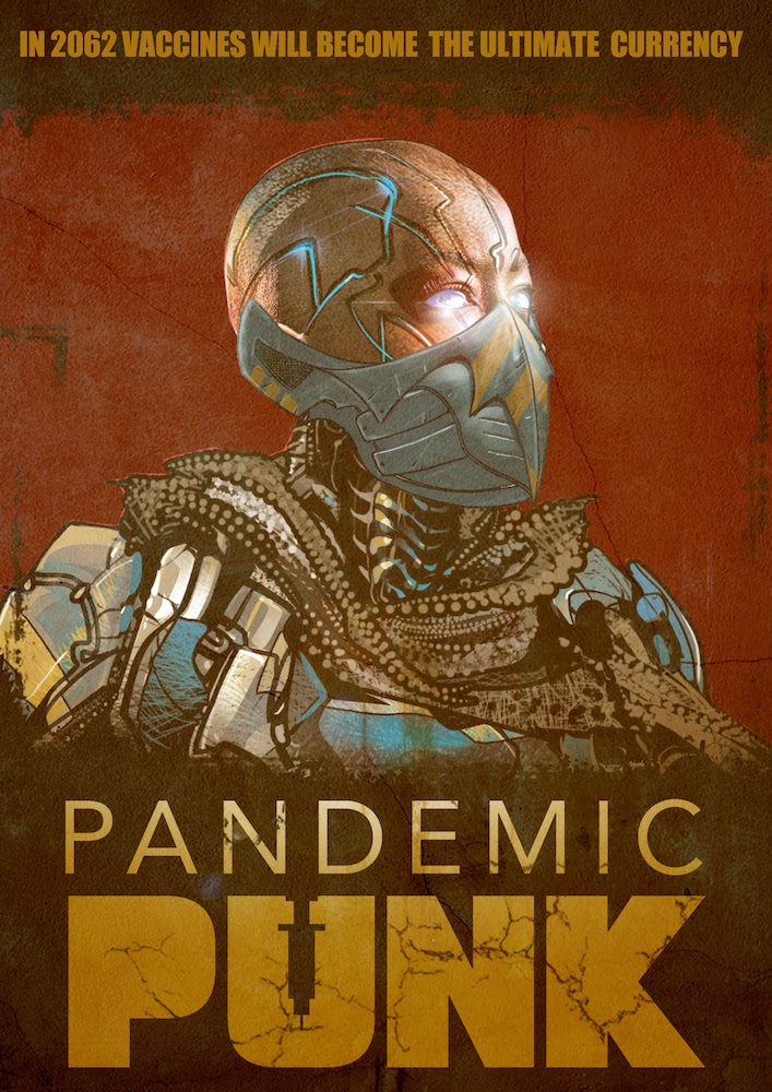 Set in the not-so-distant eco/solar punk future, vaccines are currency in Pandemic Punk-Now on Kickstarter