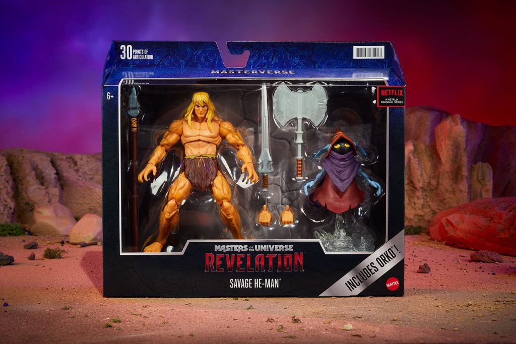 Legendary Savage He-Man Joins Masterverse Toy Line Ahead of Part 2 Release of Masters of the Universe: Revelation