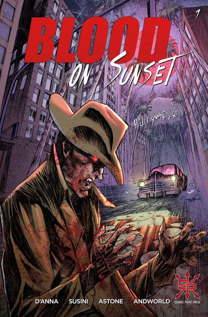 BLOOD ON SUNSET #1 on sale Dec. 29th