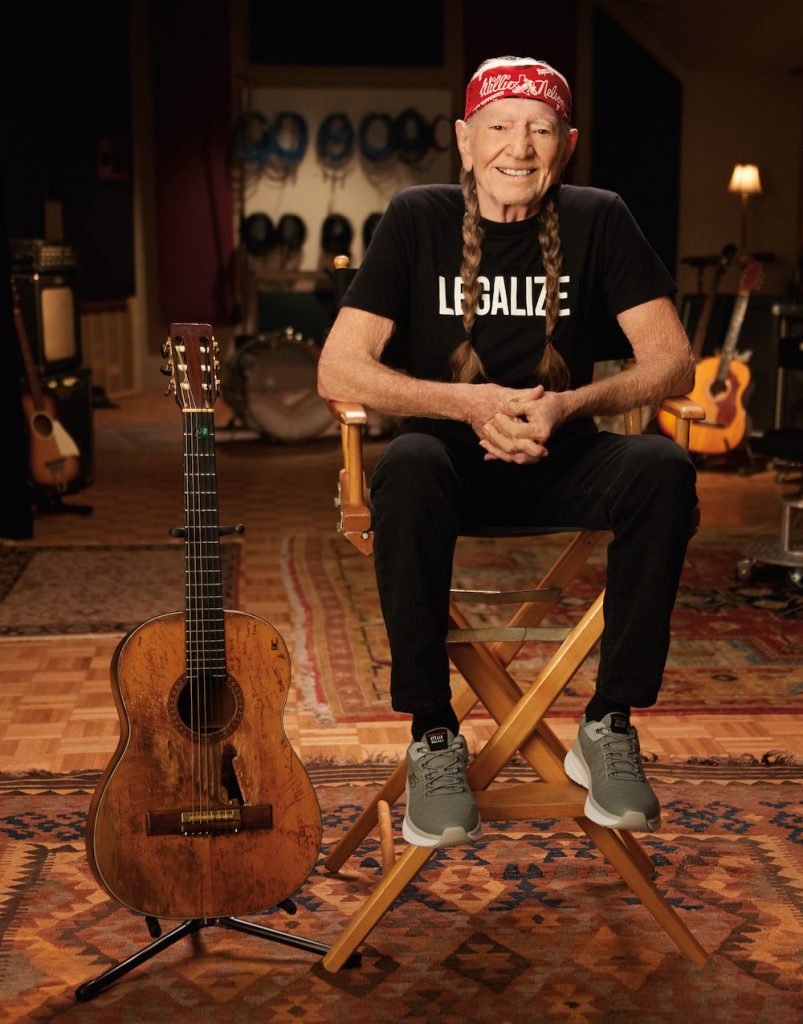 Willie Nelson Goes on the Road in Legalize Campaign With Skechers at the Super Bowl Willie Nelson Goes on the Road in Legalize Campaign With Skechers at the Super Bowl