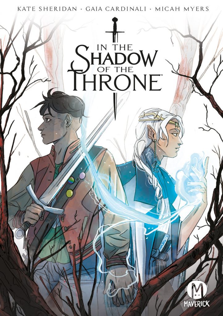 Announcing an all-new OGN from Kate Sheridan: IN THE SHADOW OF THE THRONE Announcing an all-new OGN from Kate Sheridan: IN THE SHADOW OF THE THRONE