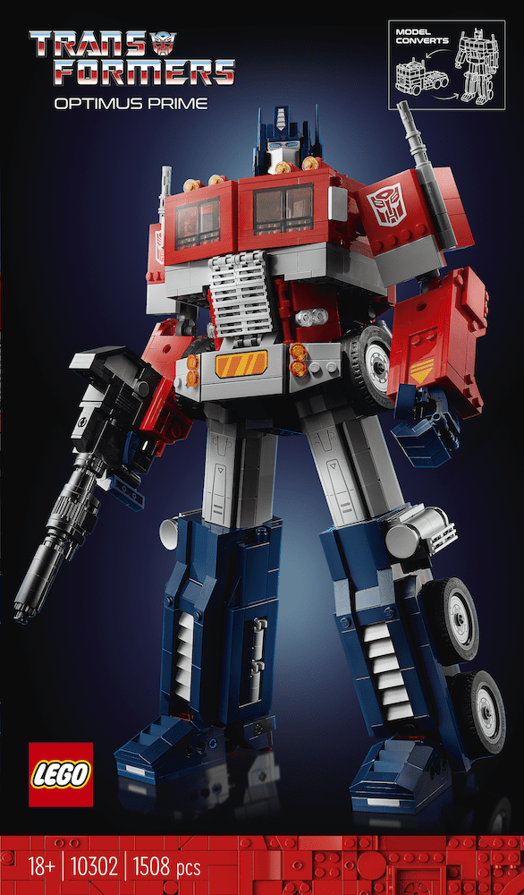 The LEGO Group and Hasbro unite to reveal the new, fully converting LEGO Transformers Optimus Prime