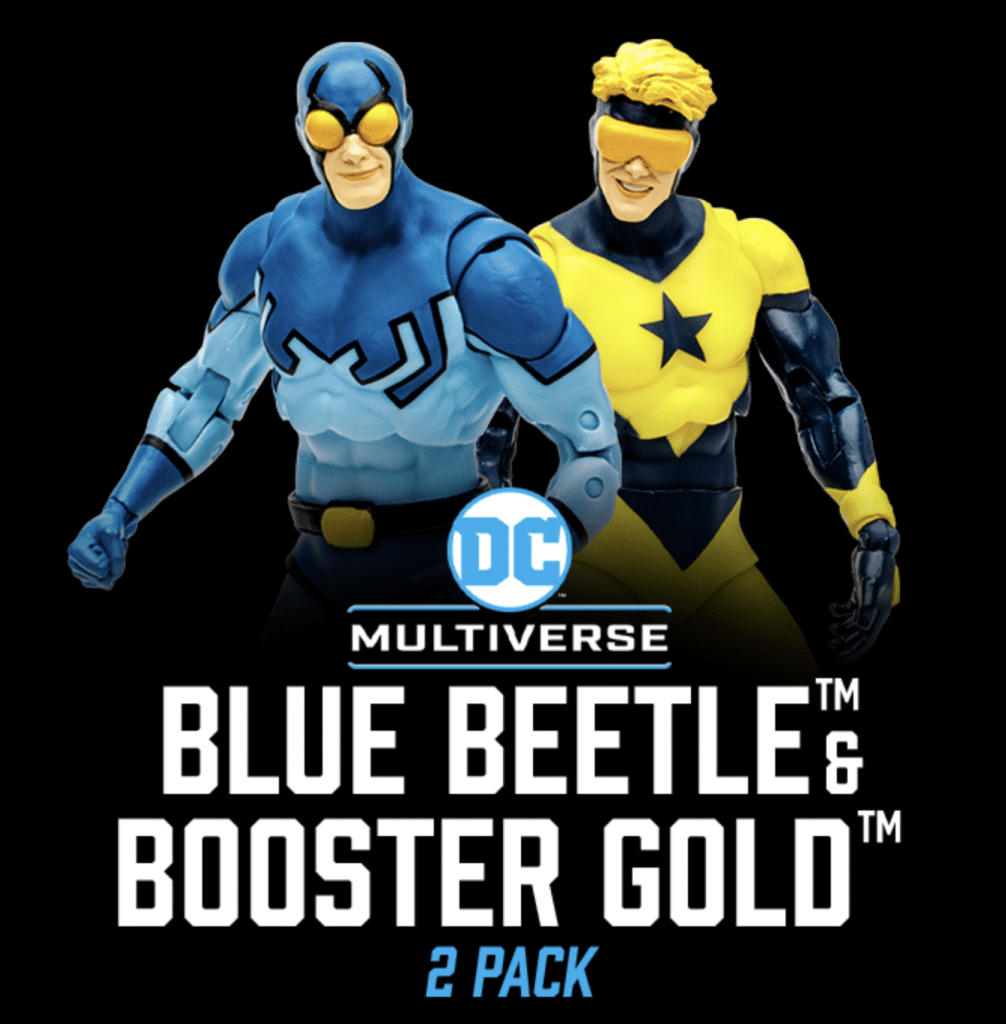 NEW DC Multiverse Blue Beetle & Booster Gold 2pk Now Up for Pre-Order