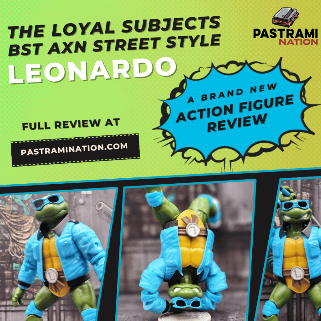 Action Figure Review: BST AXN TMNT Street Style Leonardo