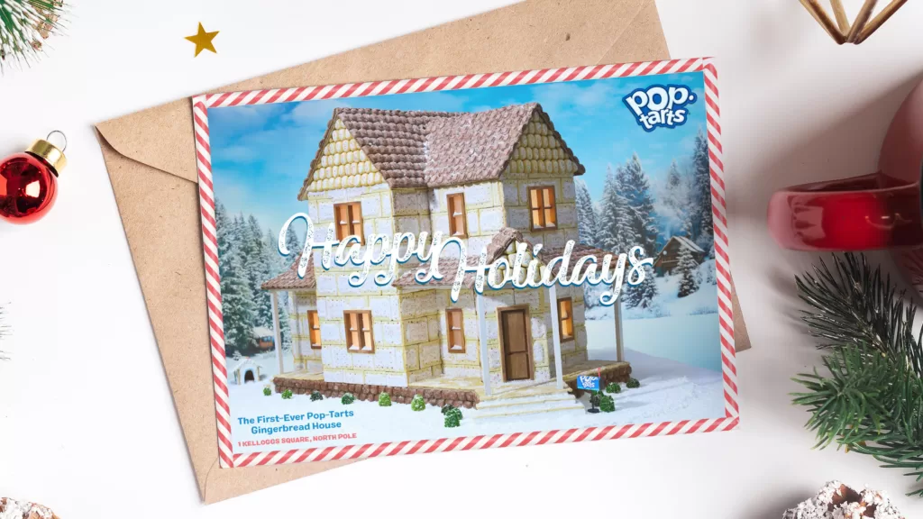 POP-TARTS CELEBRATES FIRST FROSTED GINGERBREAD FLAVOR BY LISTING A GINGERBREAD HOUSE ON ZILLOW POP-TARTS CELEBRATES FIRST FROSTED GINGERBREAD FLAVOR BY LISTING A GINGERBREAD HOUSE ON ZILLOW