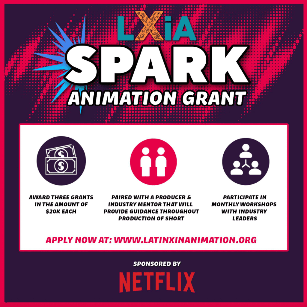 LatinX in Animation Opens Application Portal for Spark Animation Grant 2023 LatinX in Animation Opens Application Portal for Spark Animation Grant 2023