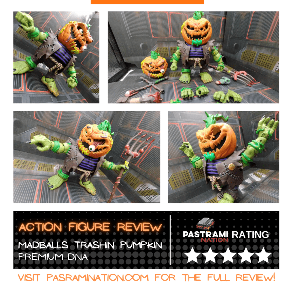Action Figure Review: Madballs Trashin Pumpkin Action Figure Review: Madballs Trashin Pumpkin