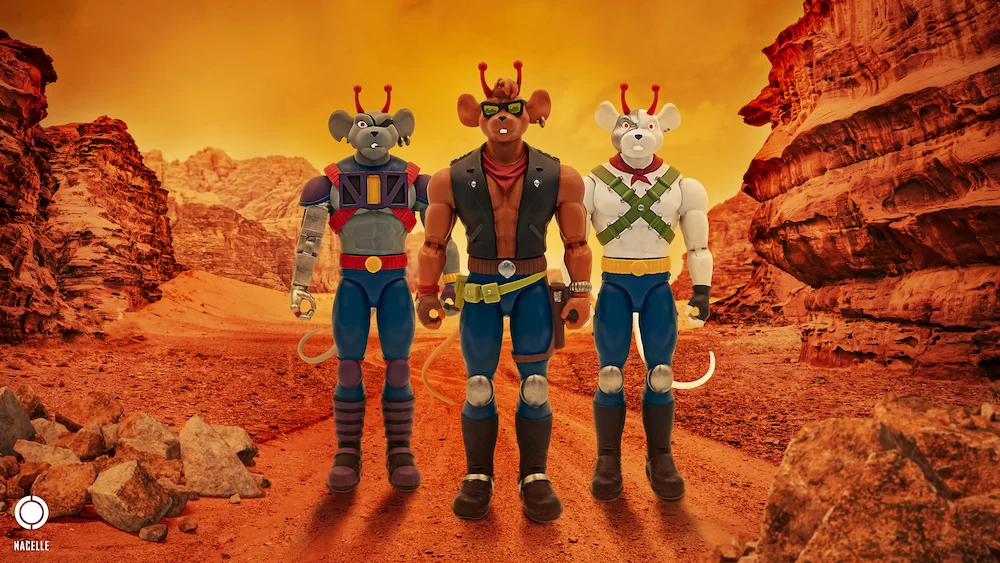 Nacelle Announces Pre-Order for new Biker Mice from Mars Action Figures