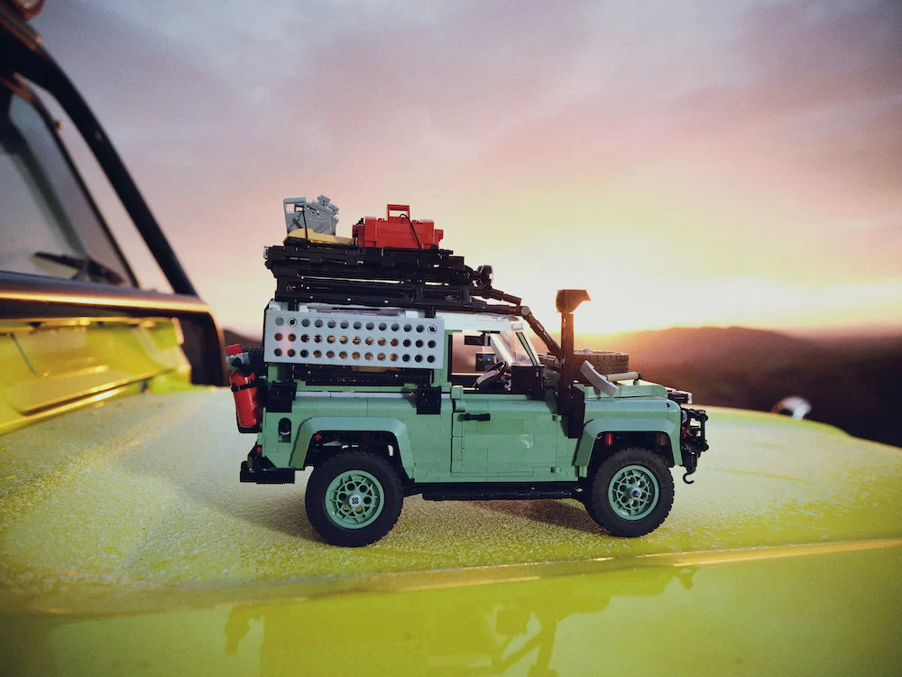 Go Anywhere, Build and Rebuild the New LEGO Icons Classic Land Rover Defender 90
