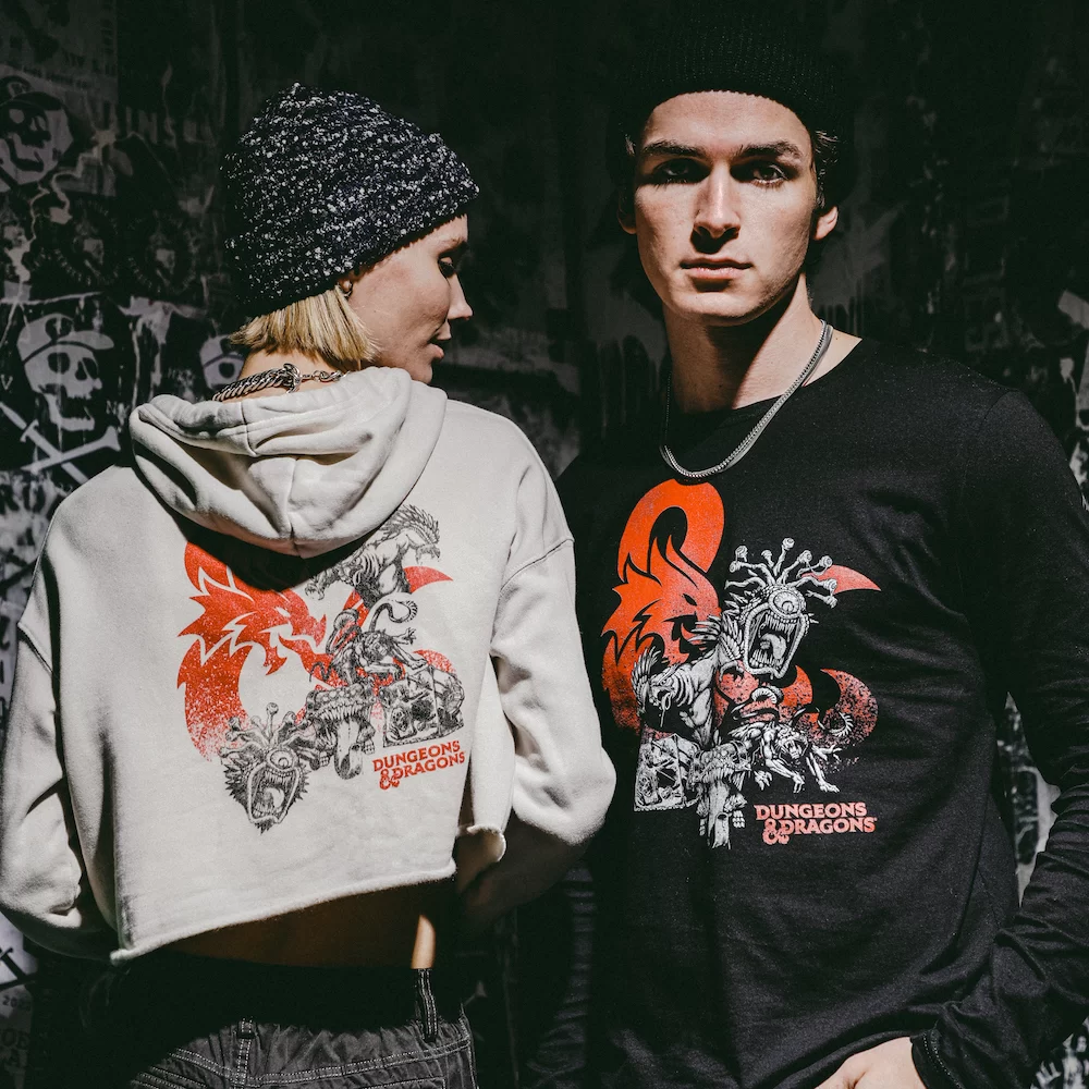 NEW Dungeons & Dragons Apparel From Heroes & Villains