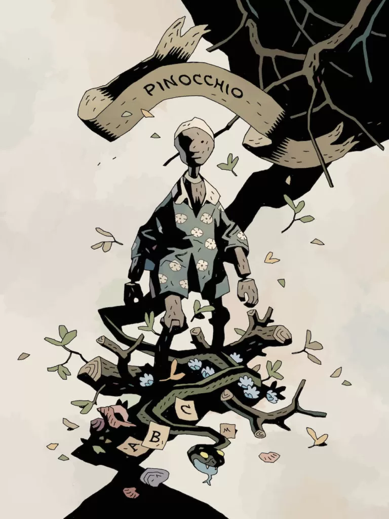 HELLBOY Creator Mike Mignola and A SERIES OF UNFORTUNATE EVENTS Author Lemony Snicket Team Up For a Unique Edition of PINOCCHIO