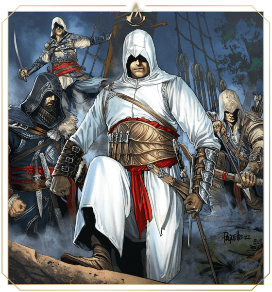 Assassin’s Creed: Visionaries – A Graphic Novel Anthology Launches on Kickstarter Assassin’s Creed: Visionaries – A Graphic Novel Anthology Launches on Kickstarter